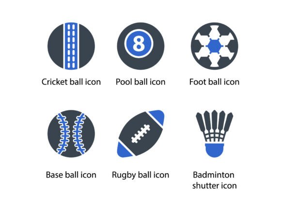 Sports Icon Set 1 – A Versatile Graphics Asset for Digital Sellers