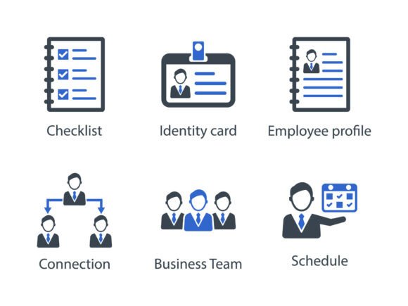 Teamwork Icon Set 1: Modern Graphics for Editorial Excellence