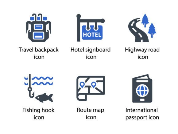 Travel Vacation Icon Set 3 Review for Embroidery Projects