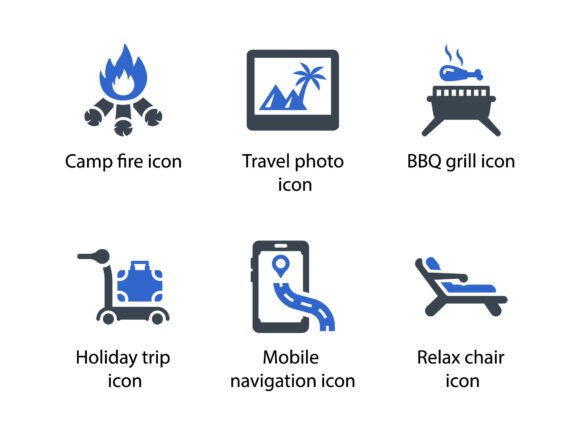 Travel Vacation Icon Set 6 Review