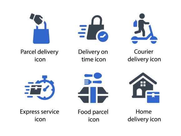 Untact Economy Icon Set 4 – Modern Graphics for Professional Icons
