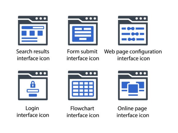 Website Interface Icon Set 1 Review for Embroidery Projects